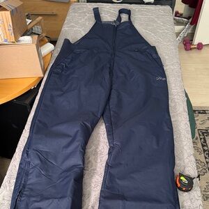 Drift men’s Navy Blue Insulated 3K Overalls snow bib  Sz  XXL
